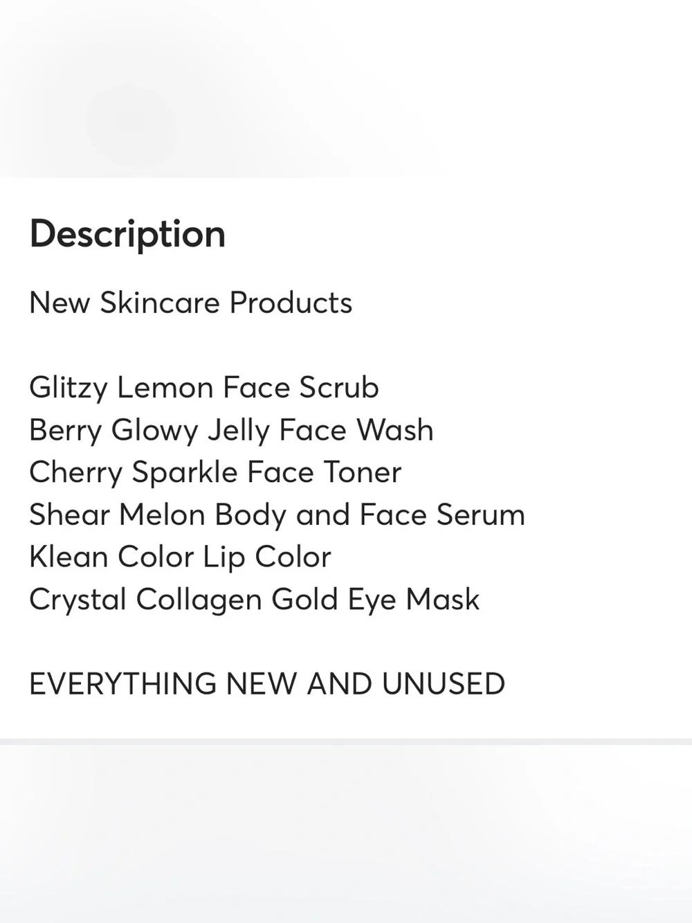 New Skincare Products